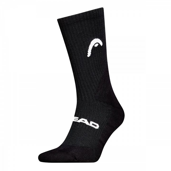 Head Tennis Crew Socks 1P Black
